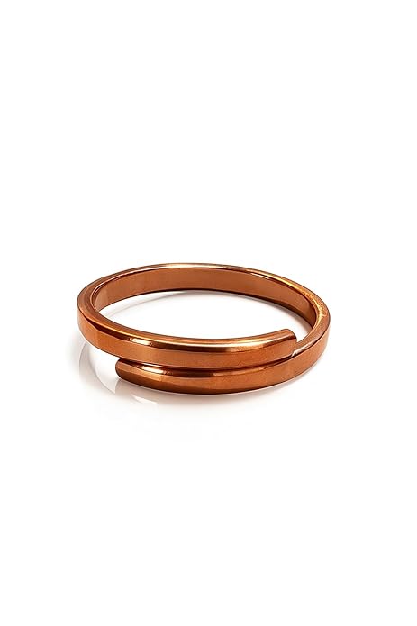 Copper Adjustable Free Size Finger Ring Tamba Challa